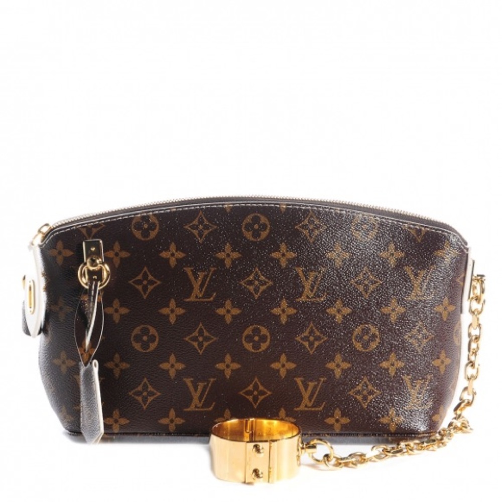 Louis Vuitton Fetish Monogram Lockit Clutch